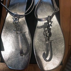 Brand new, never worn ysl sandals